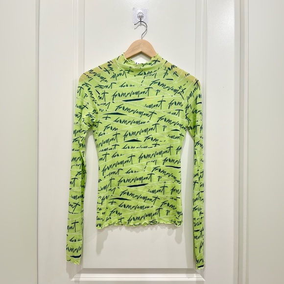 FREE PEOPLE Movement High Jump Printed Logo Long Sleeve - Picture 4 of 8